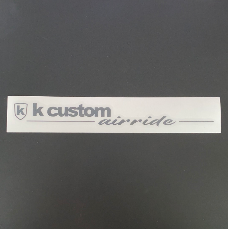 STICKER K-CUSTOM AIRRIDE 23cm