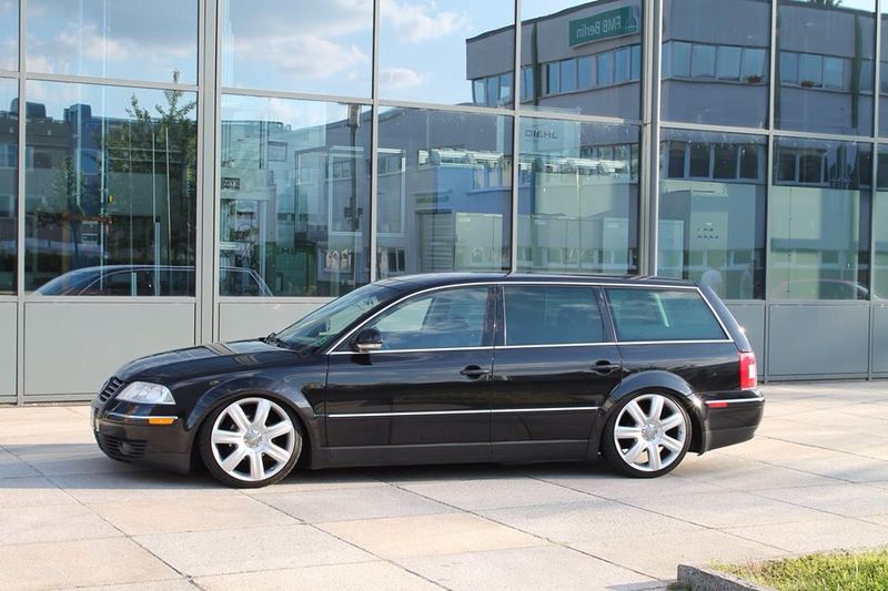 VW Passat 3BG Facelift Mücke Kotflügel verbreitert 3 cm